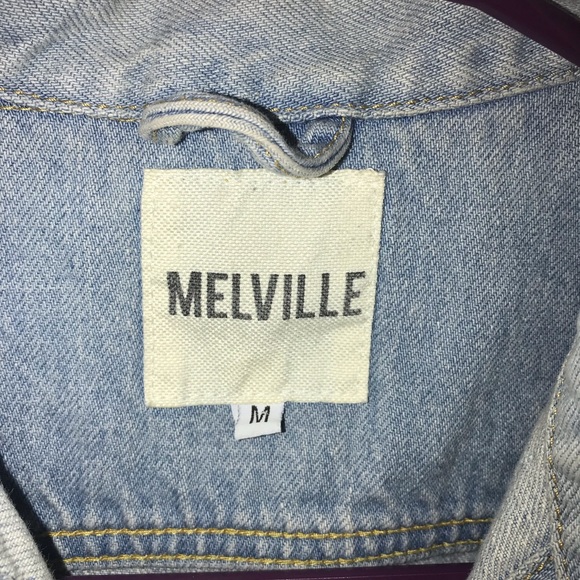 Brandy Melville Distressed Jean Vest - Picture 3 of 3